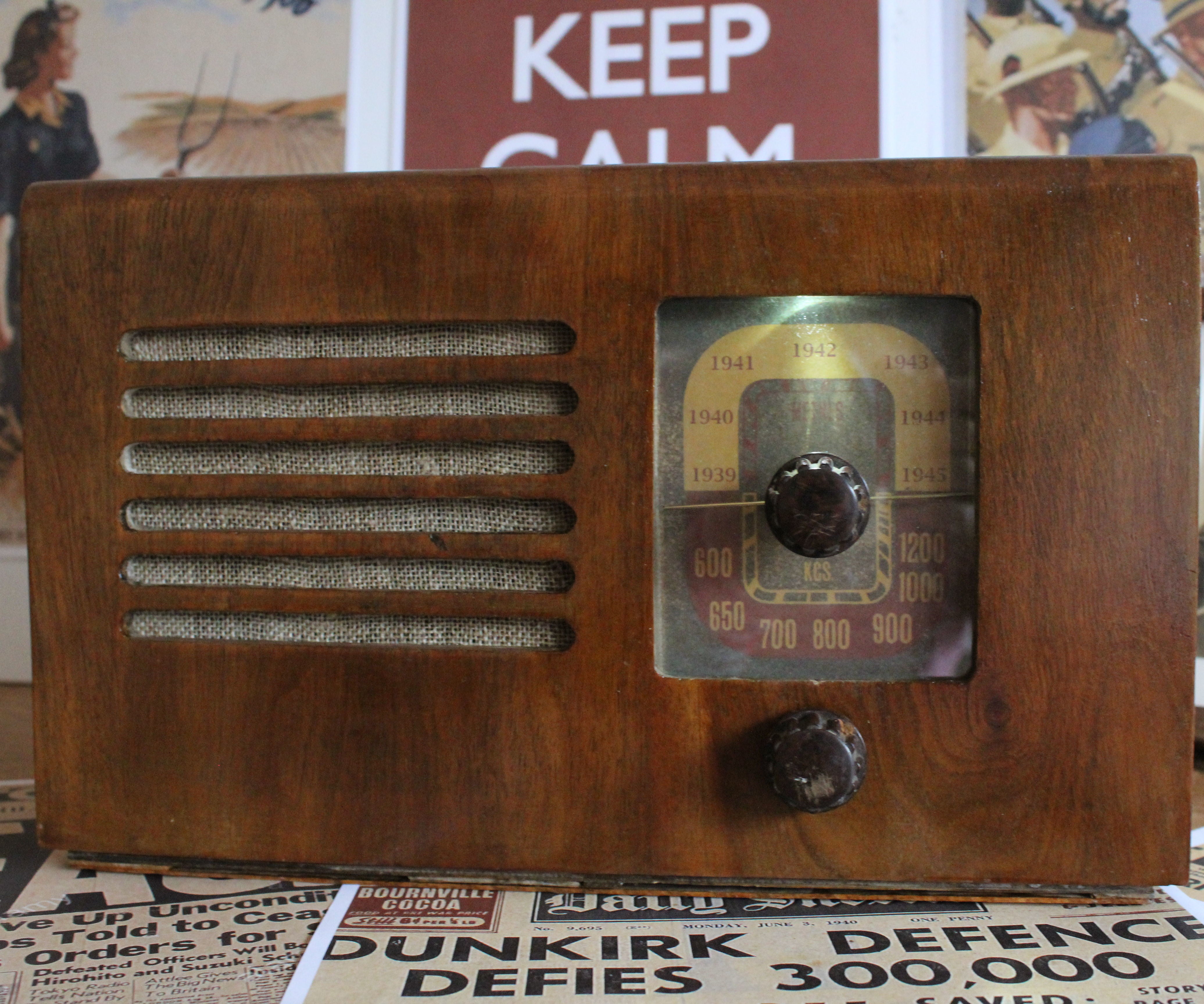 WW2 Radio Broadcast Time Machine