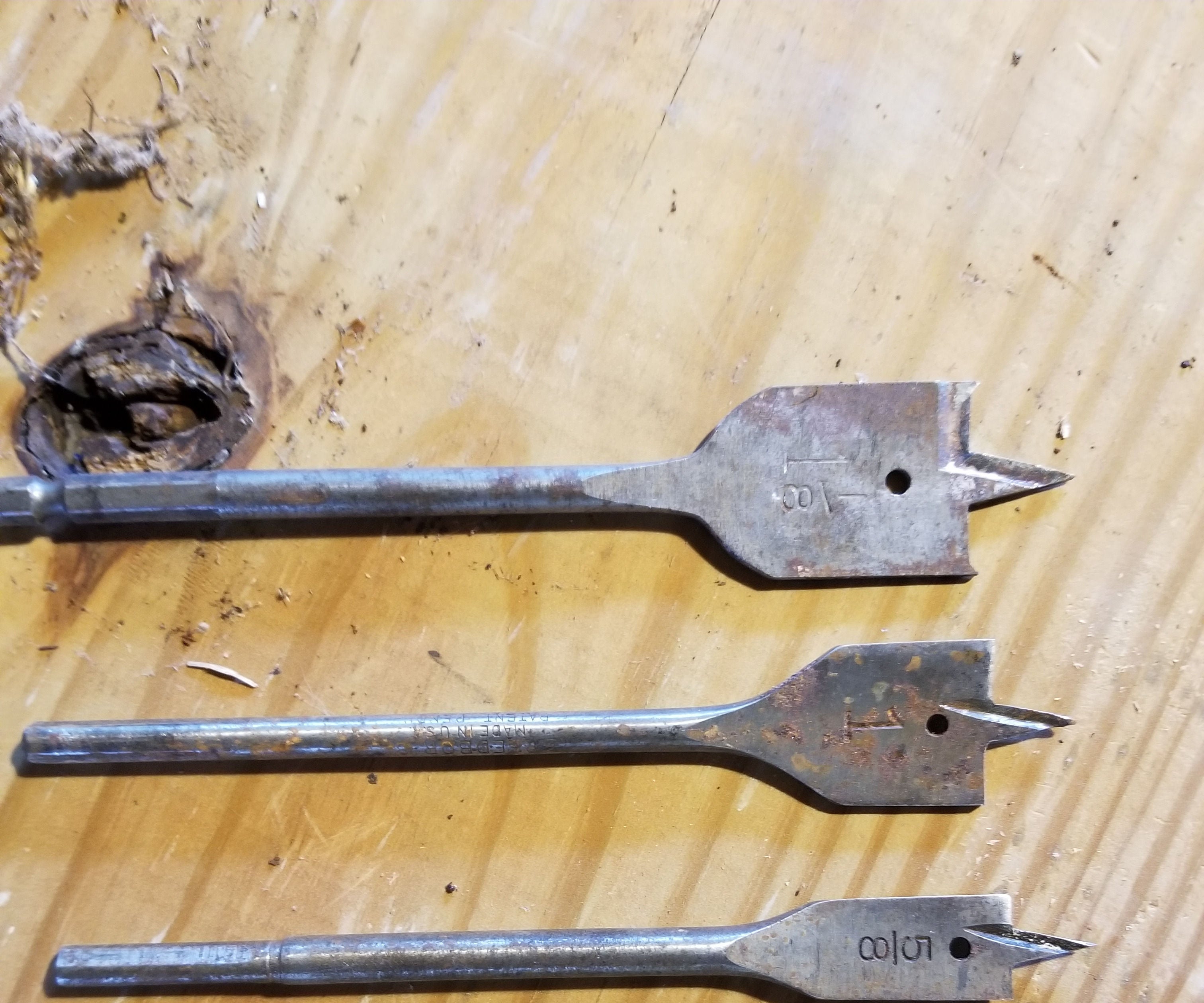 Repair/ Sharpen and Modify Spade Bits