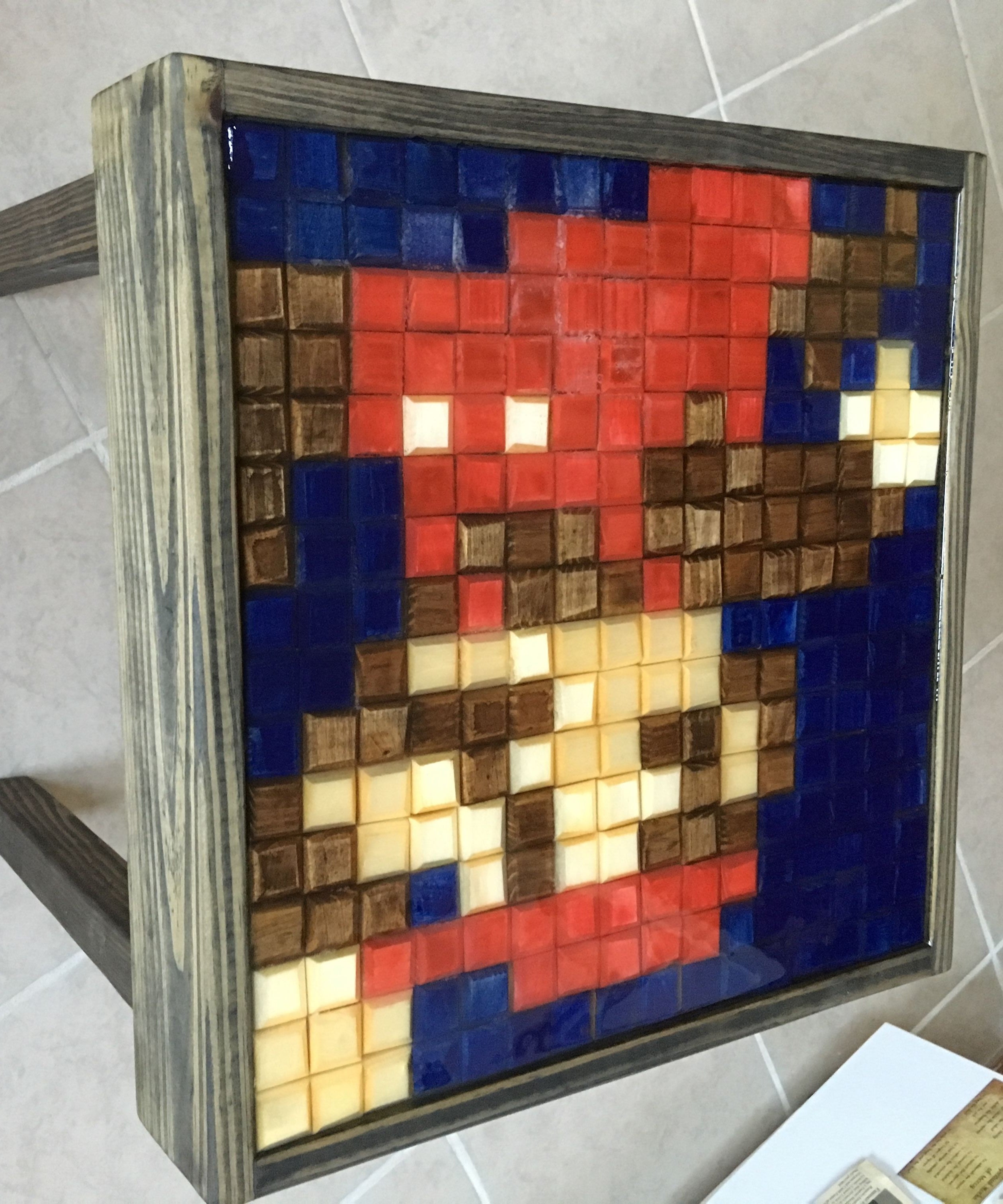 8bit Mario End Table