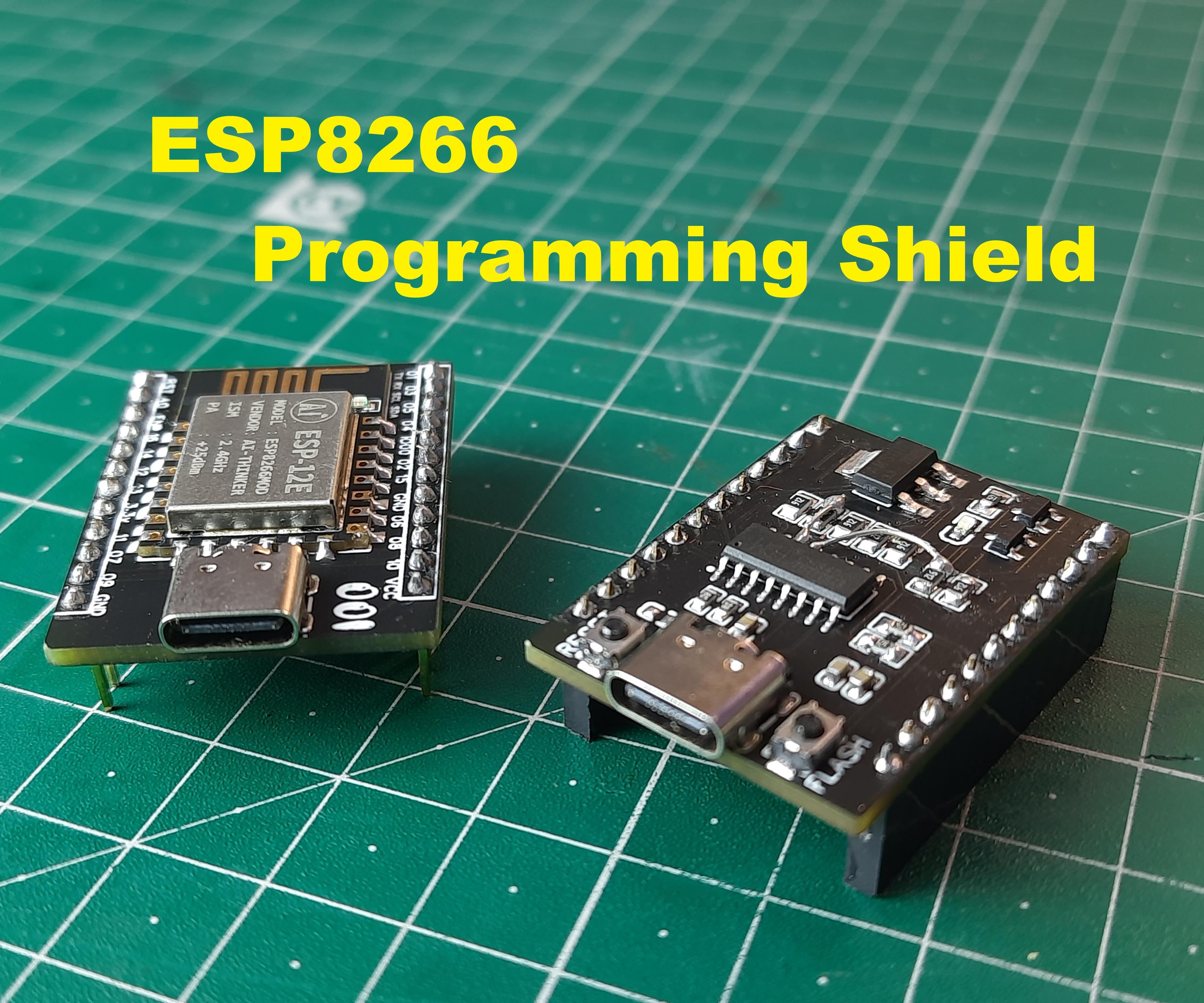 ESP8266 Programming Shield Is Insane