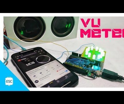 Simple Vu Meter Using Arduino