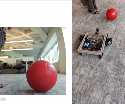 Make a Robot Follow a Ball Using Color Detection