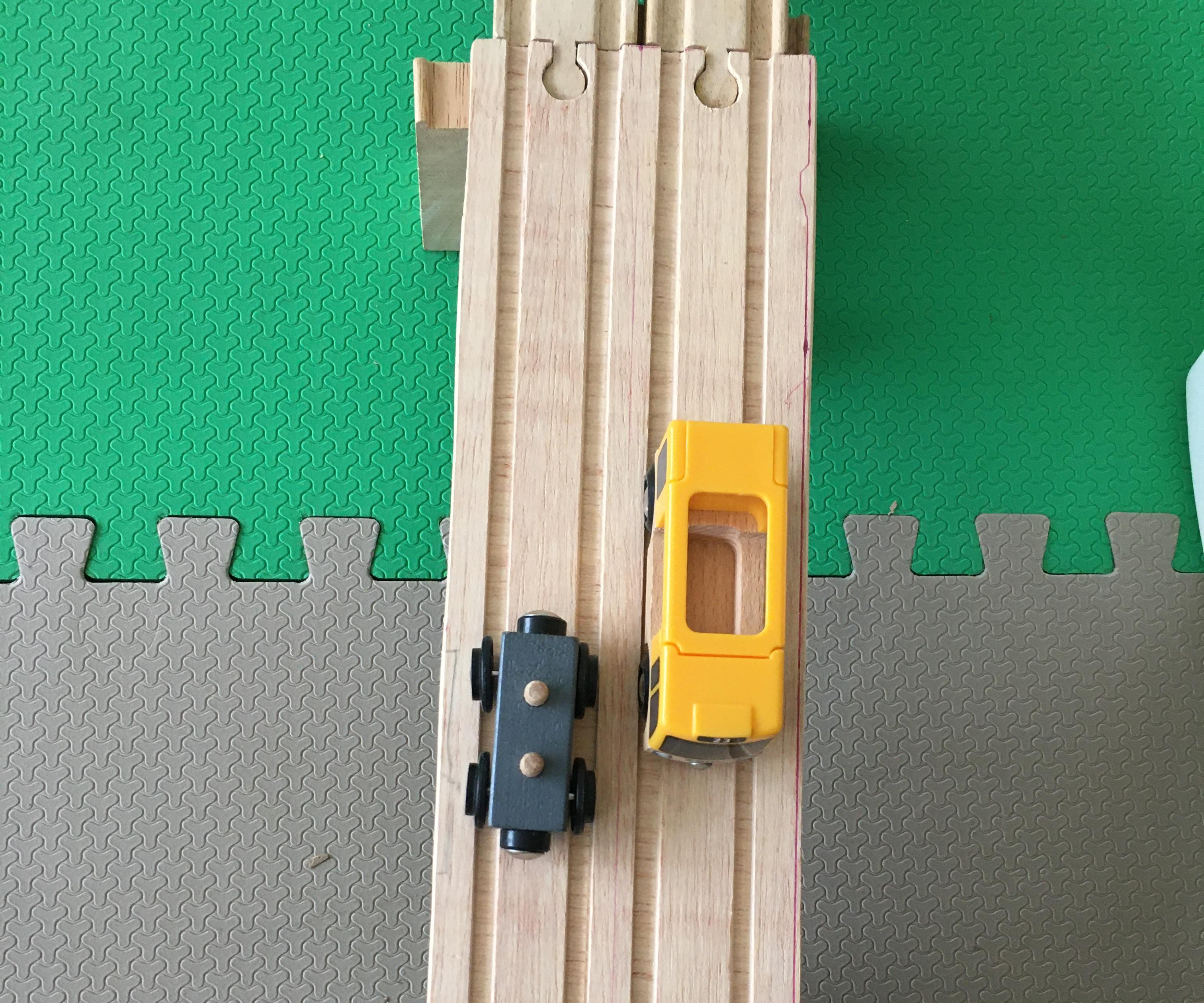 Wooden Train Long Track (Vario System)