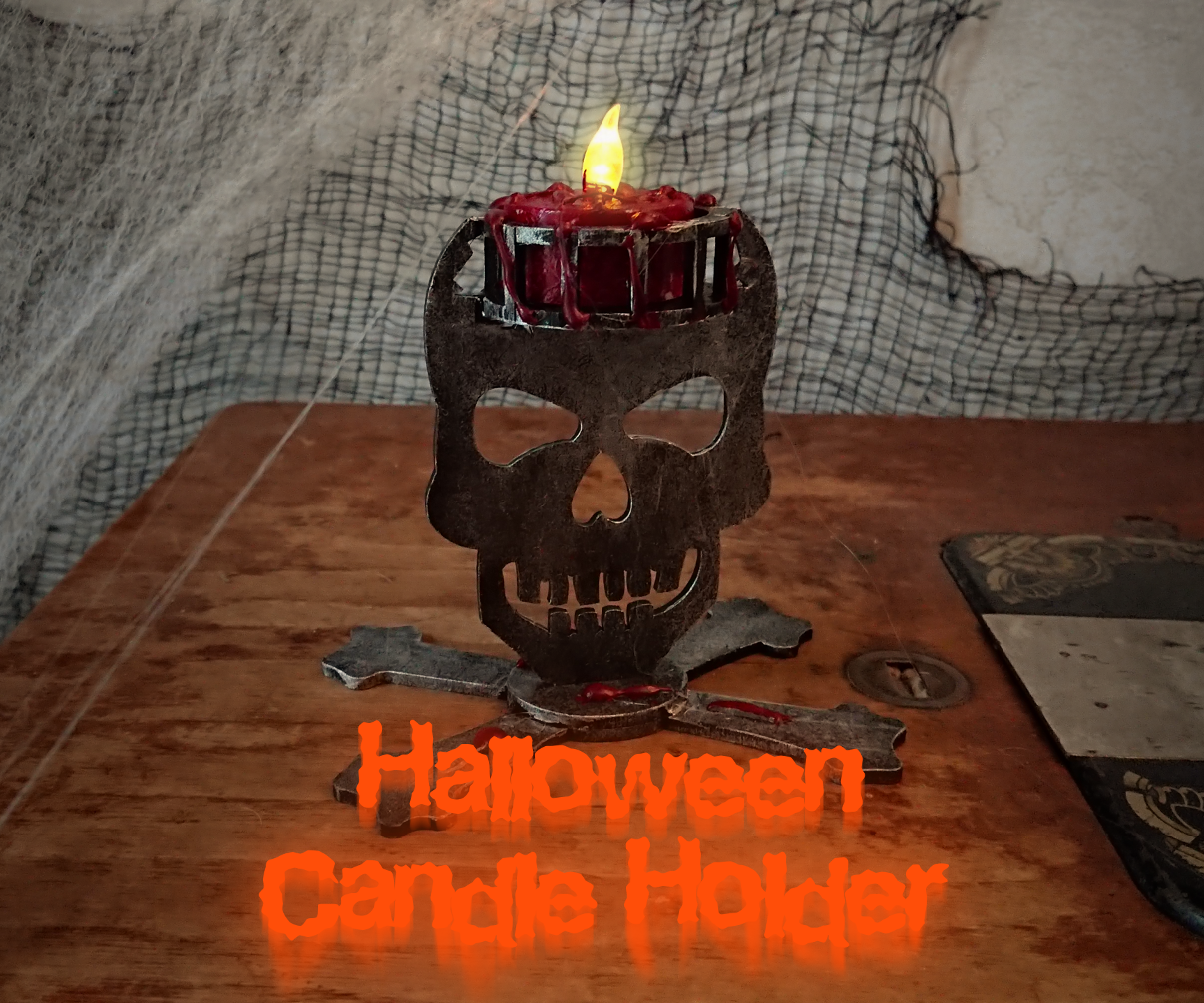 Spooky Candle Holder