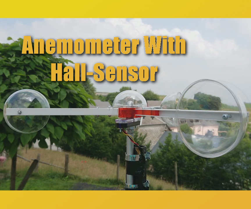 DIY Anemometer With Hall-Sensor