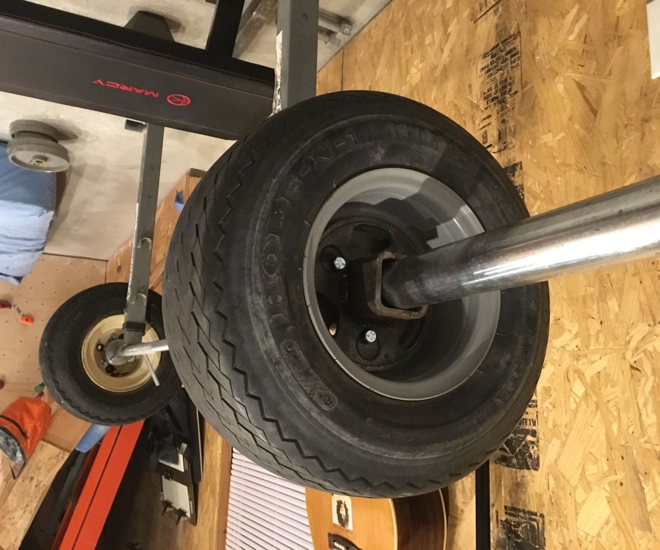 Golf Cart Tire Bumper Plates