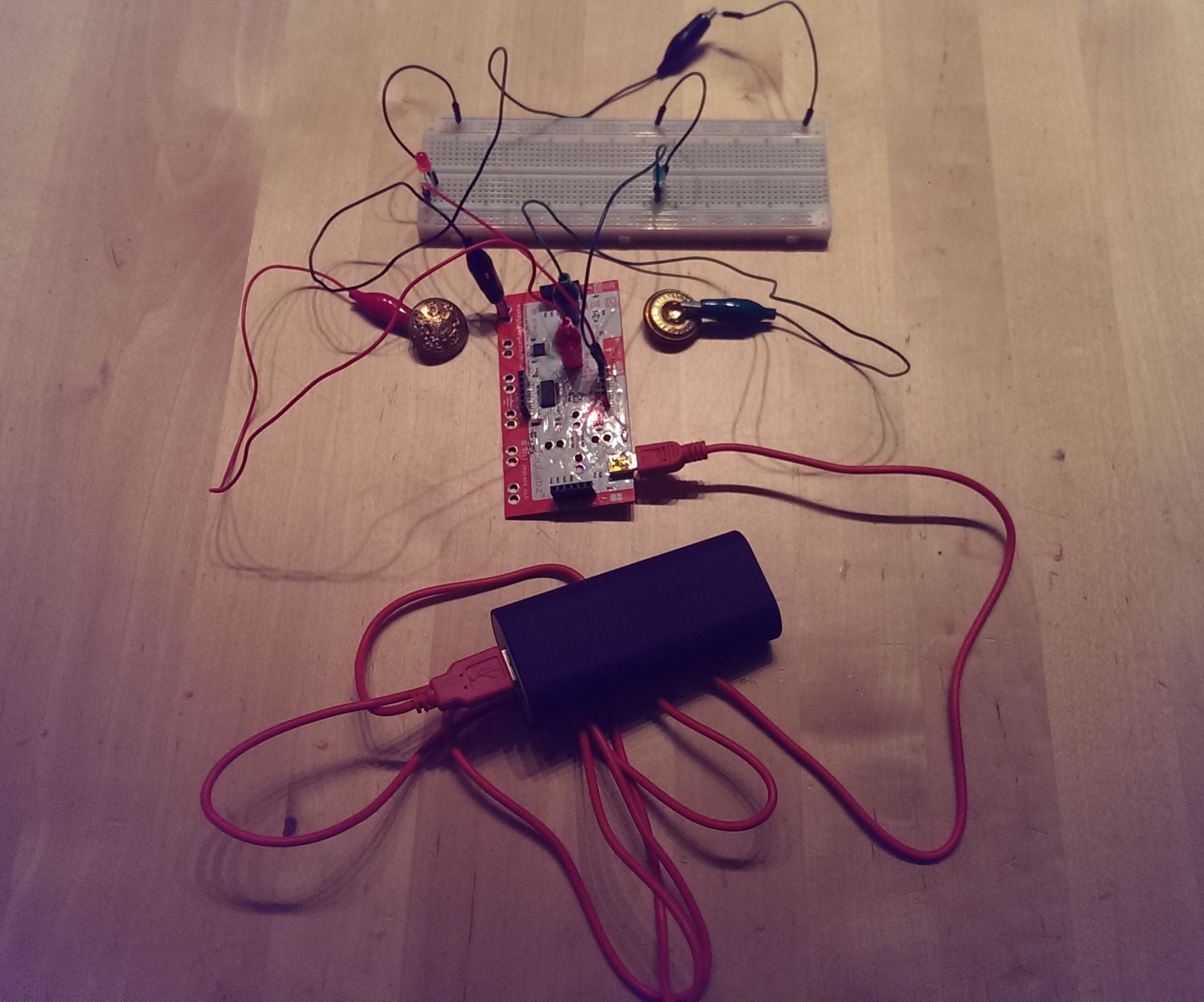 Wearable Turn Indicators With Makey Makey