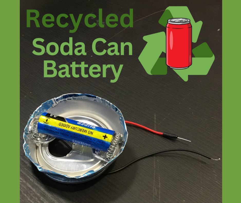 DIY Recycled Soda Can Battery Pack