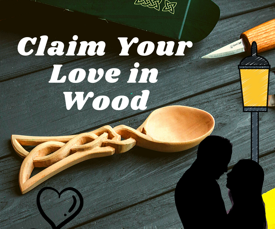 Say "I Love You" in Wood I My Story on How We Decided to Tie the Knot - Love Spoon Carving