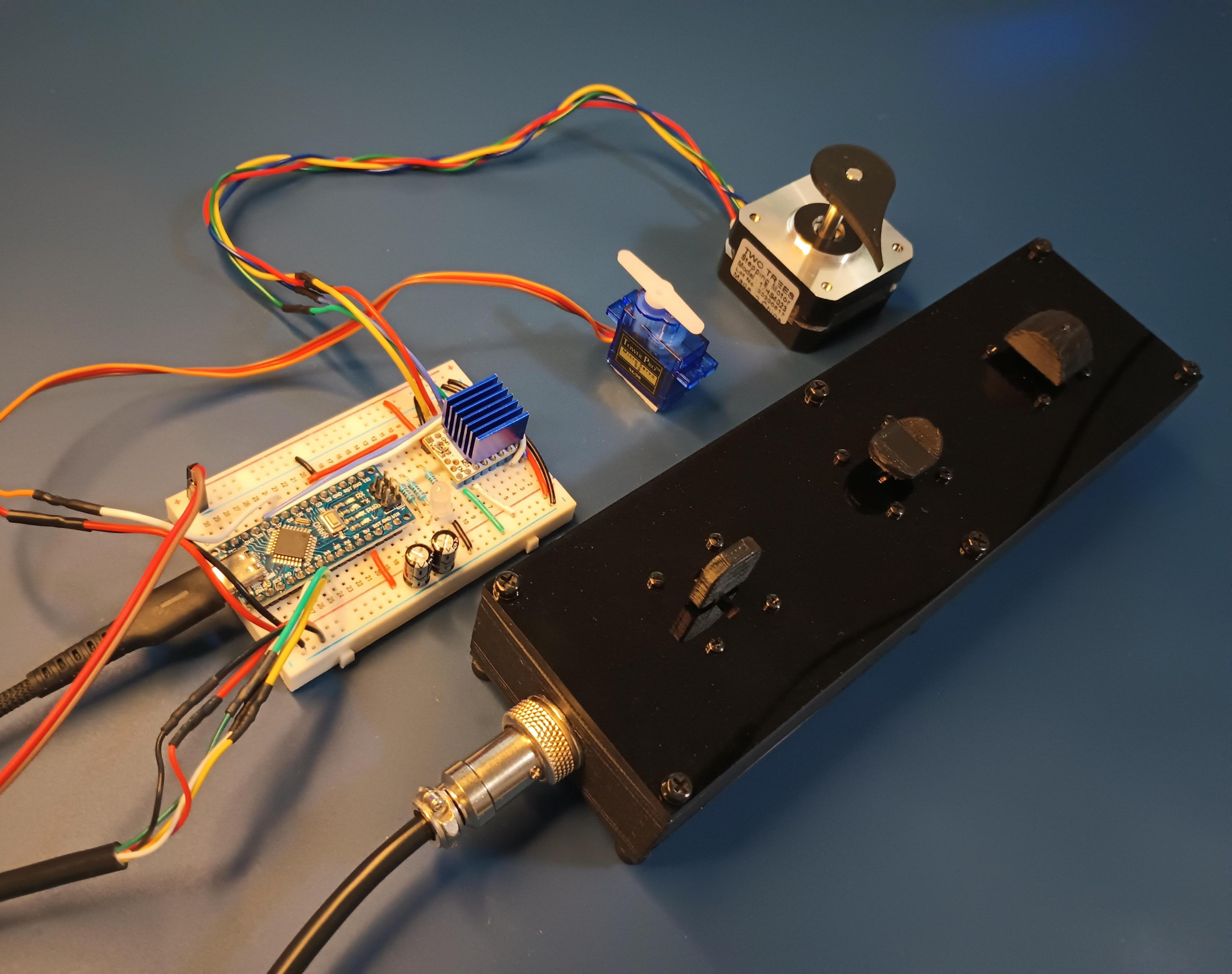 Single Axis Joystick Controller With Arduino