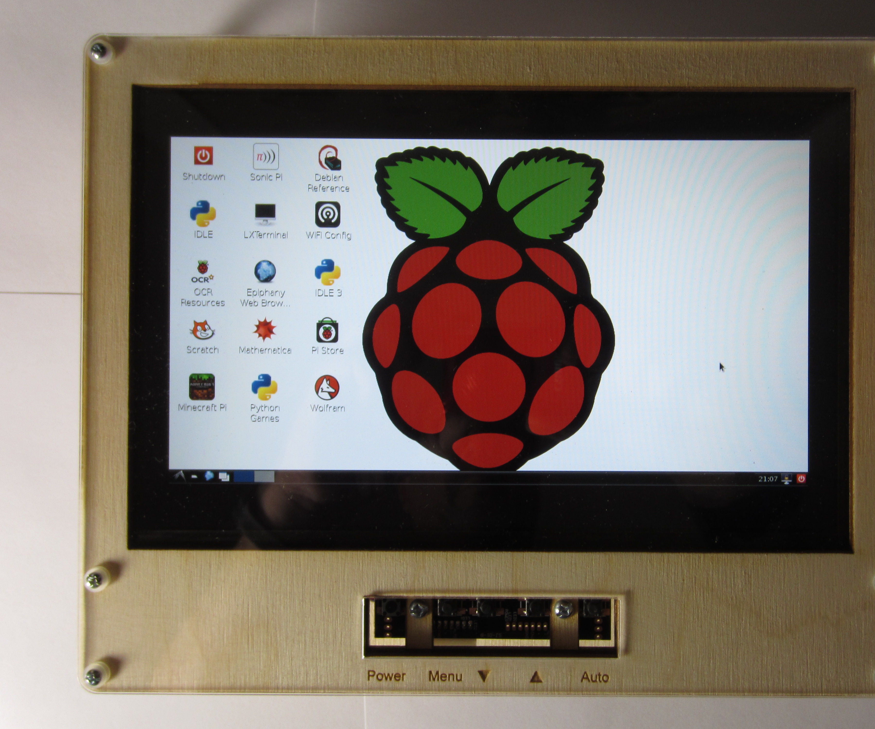 Laser Cut Raspberry Pi LCD Case