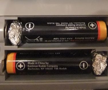 Turn AAA Batteries Into AA Batteries