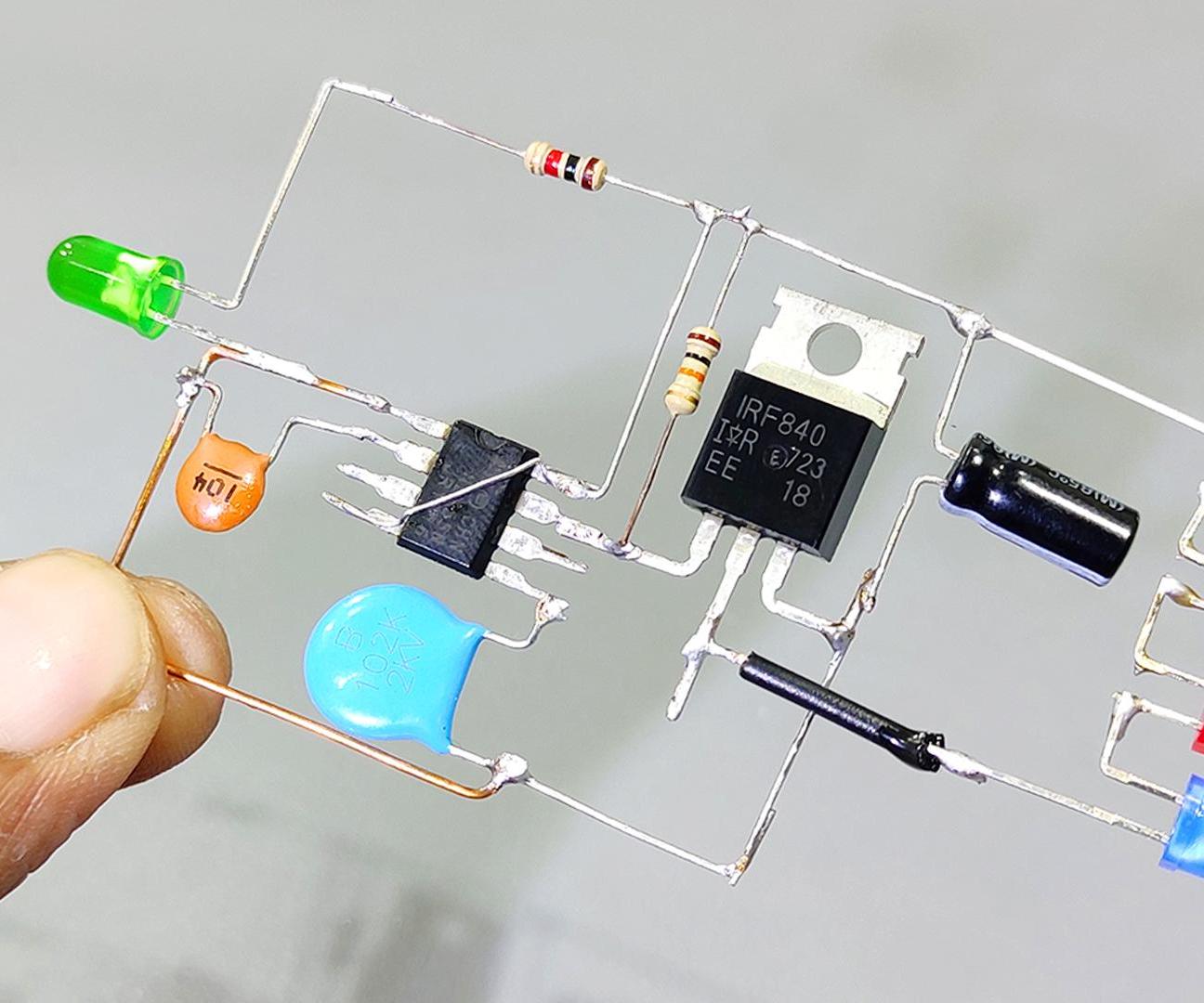 How to Make Professional Voltage Regulator - Electronics Project