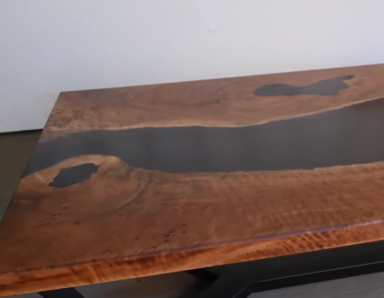 Epoxy Resin River Table