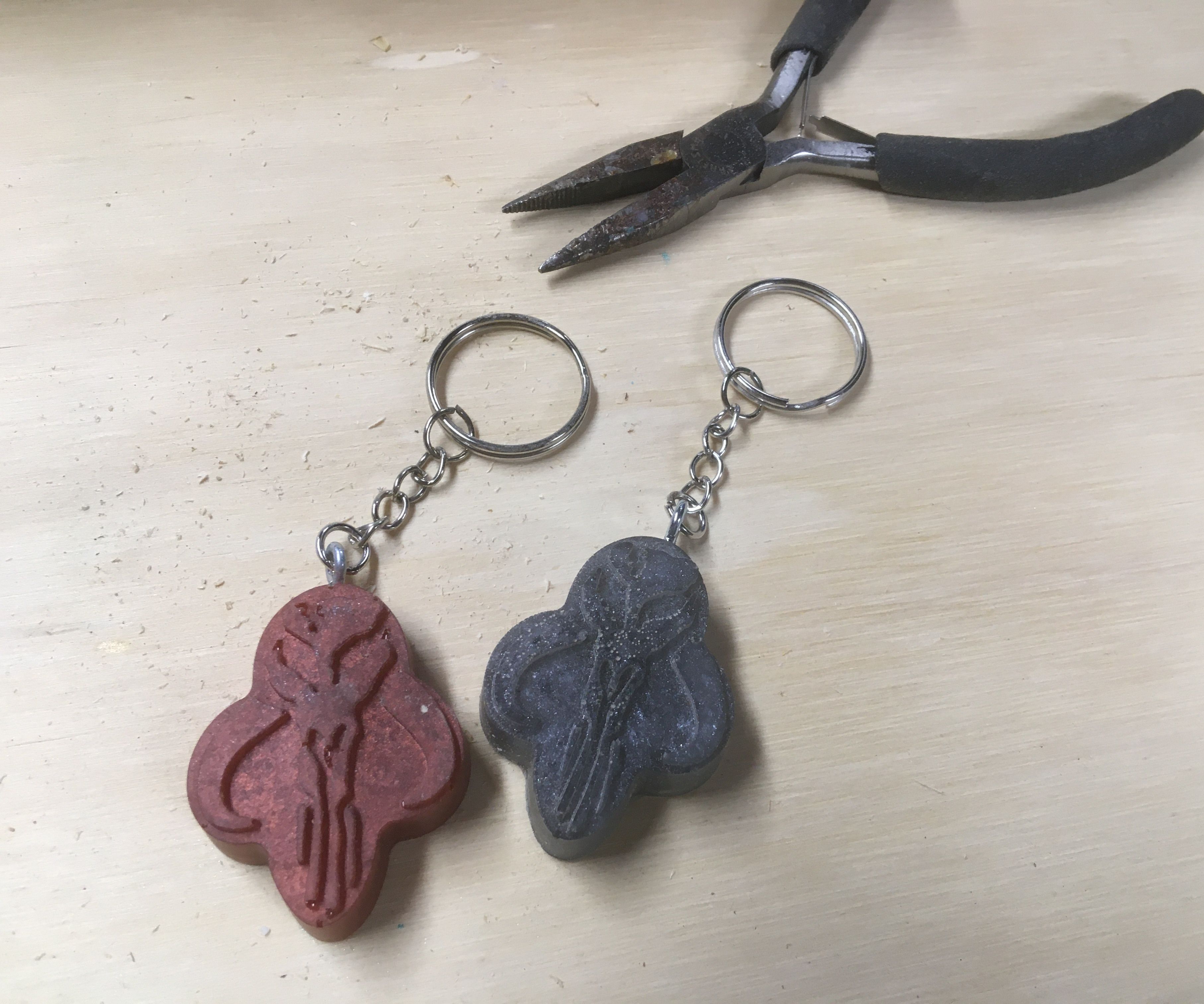 Epoxy Keychains