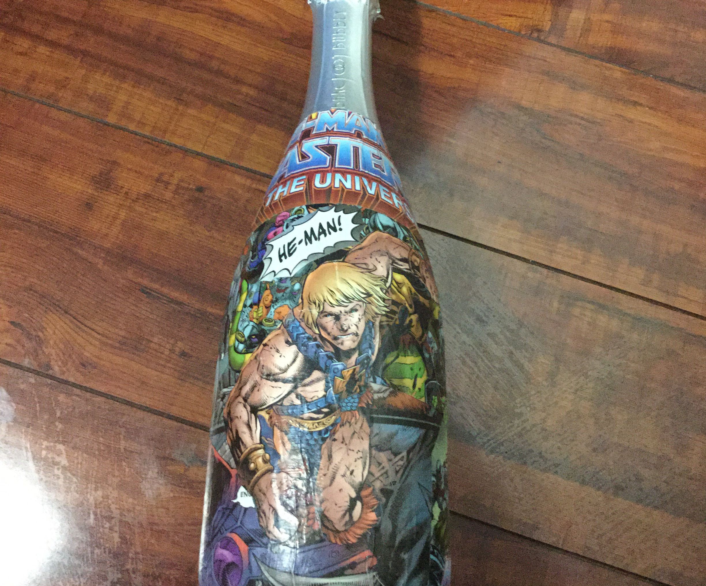 He-Man Champagne Bottle