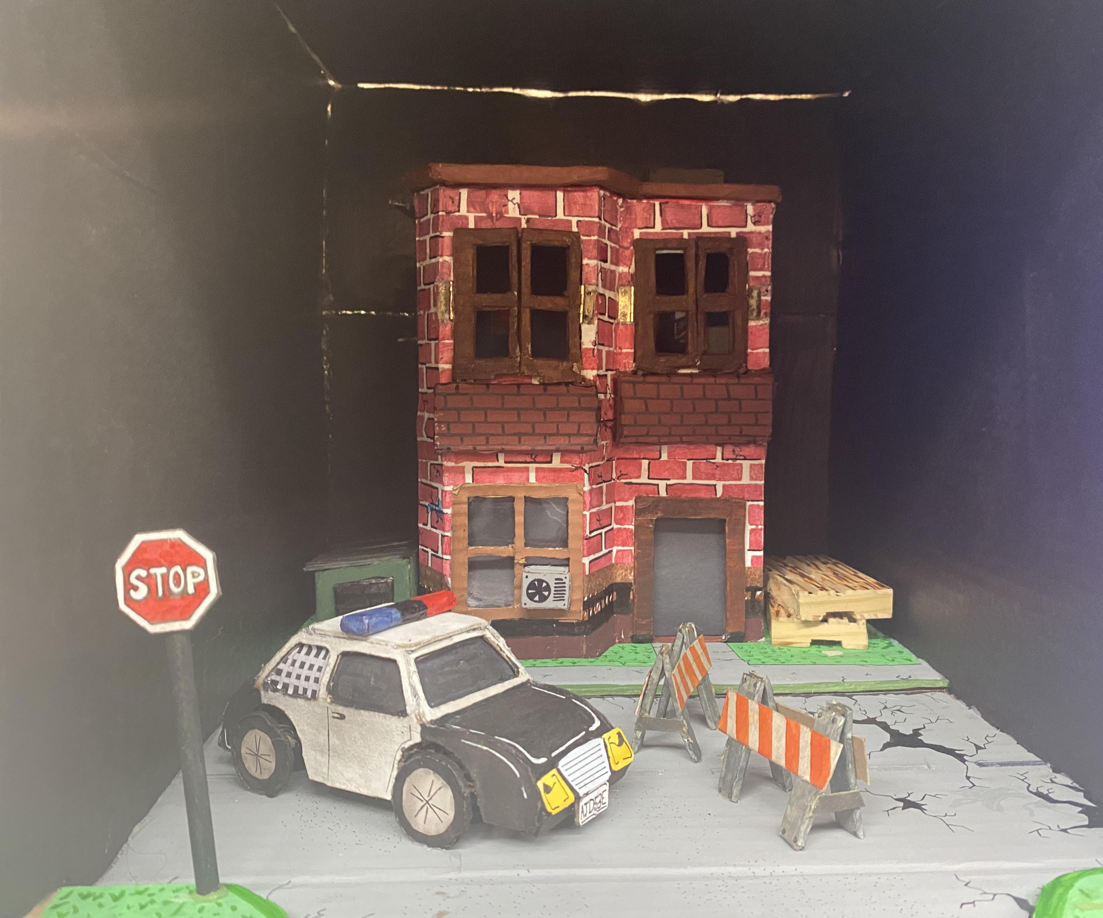 Window Opener for Diorama and Lights