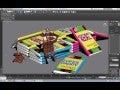 3Ds Max Tutorial | Ray Trace Shadows Lighting Essential Viewing - Lesson 4