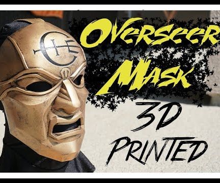 Dishonored Overseer Mask, 3D Printed