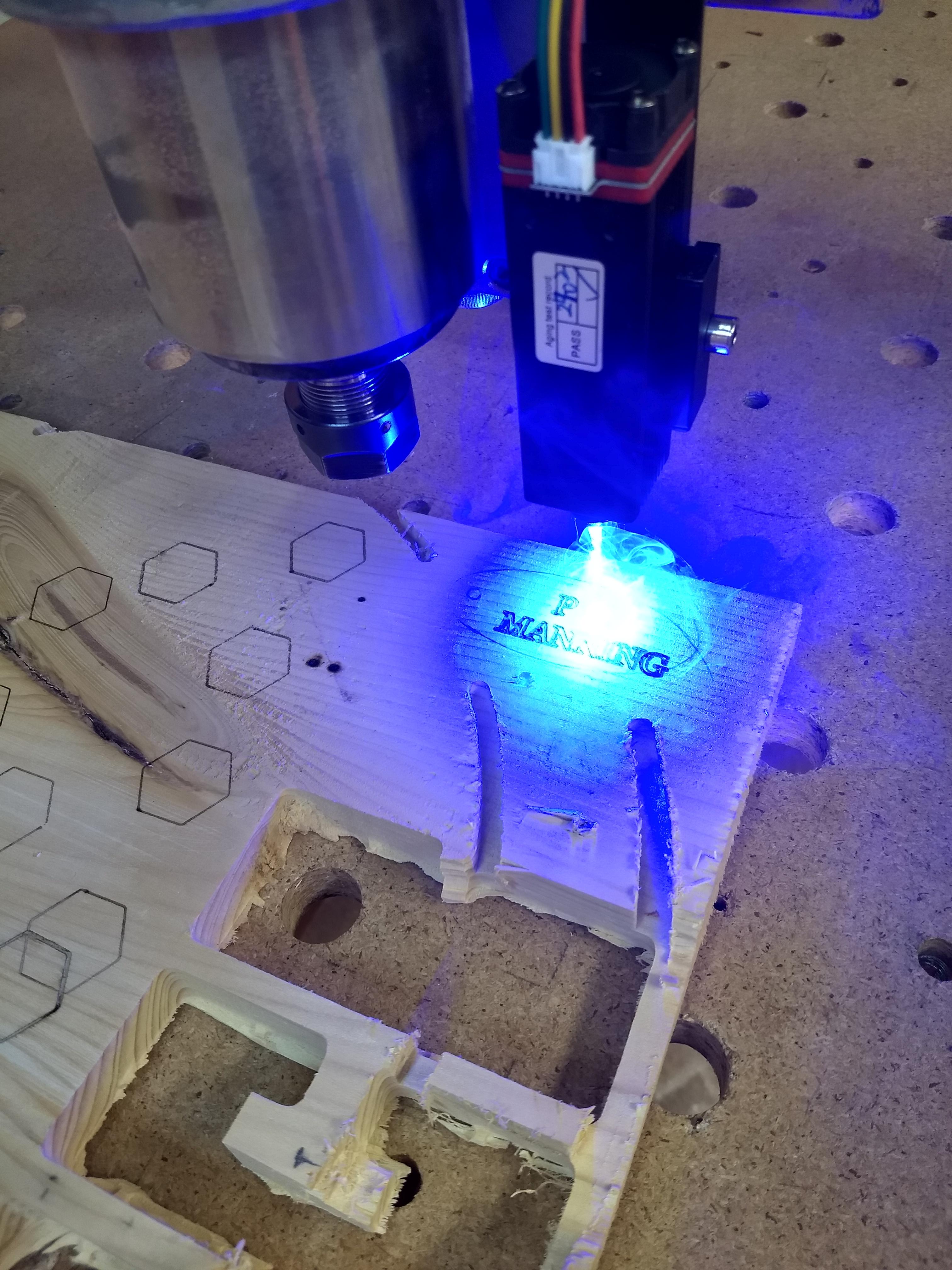 Add a Laser to Your CNC Machine Running LinuxCNC and Fusion 360