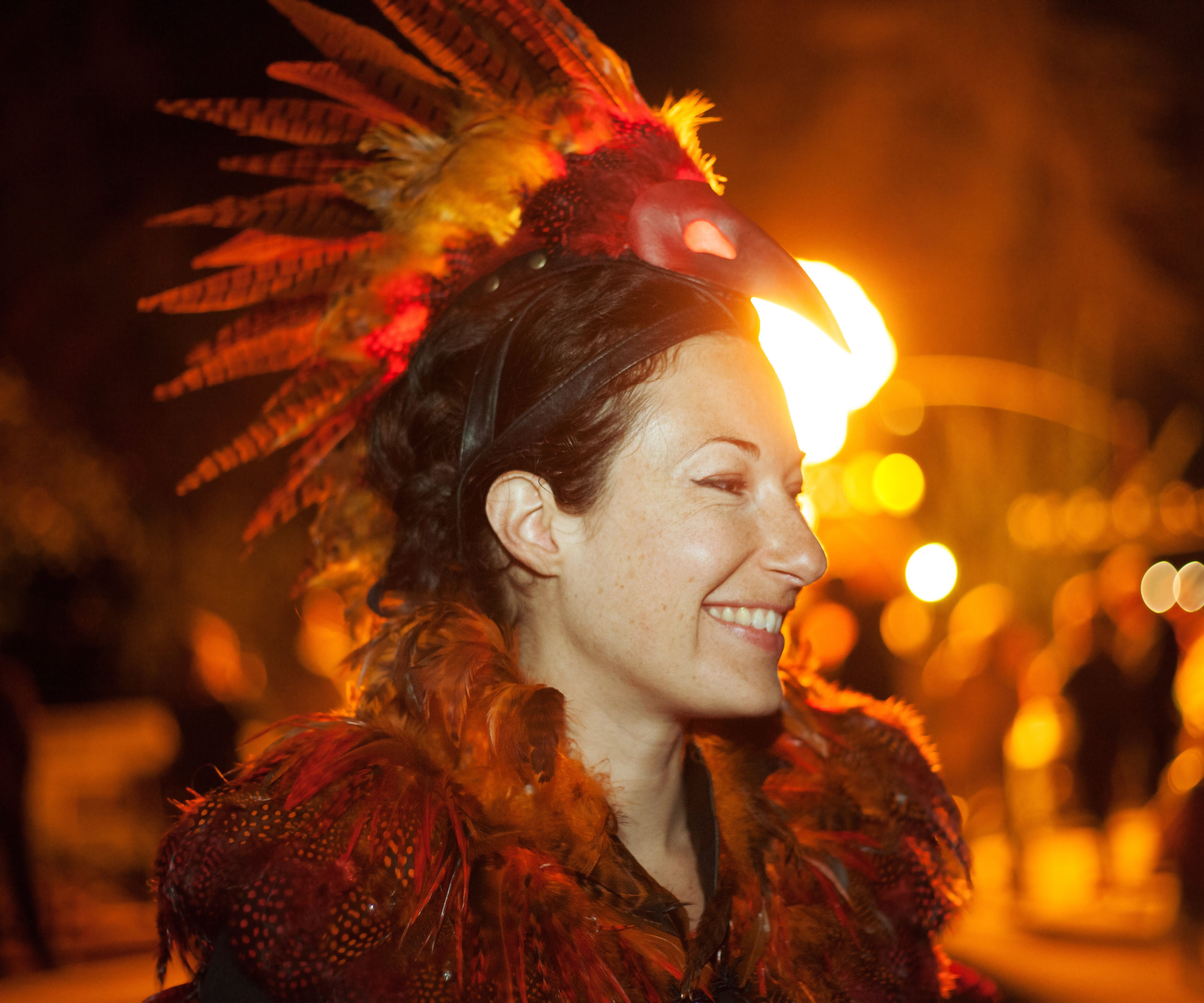 Phoenix Costume Headpiece