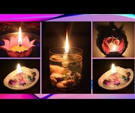 DIY Stylish Designer Candles