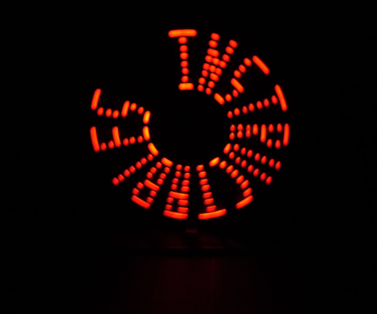 Persistence of Vision (PoV) Display Using Arduino 