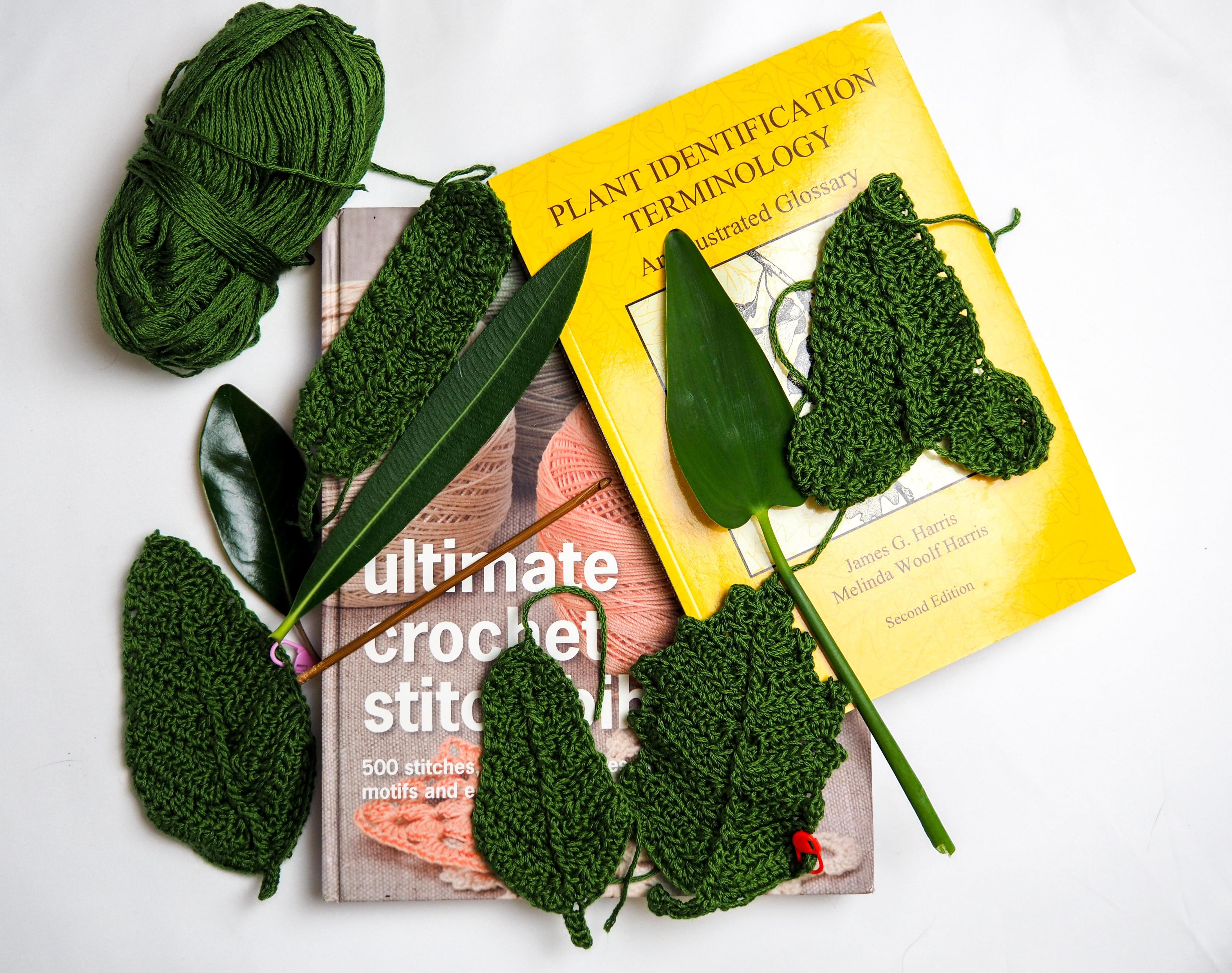 Leaf Crochet Botany- Variations on a Basic Pattern