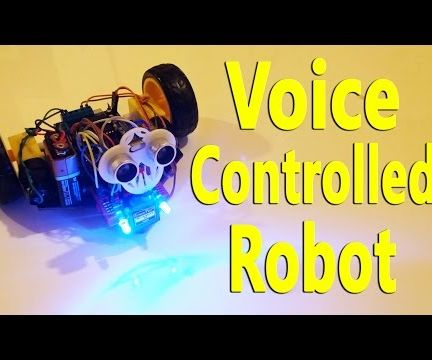 Arduino - Voice Controlled Robot (Bluetooth and Smartphone)