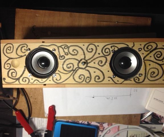 Wine Box Become RPi Boom Box