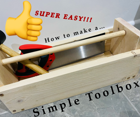 Simple Wooden Toolbox