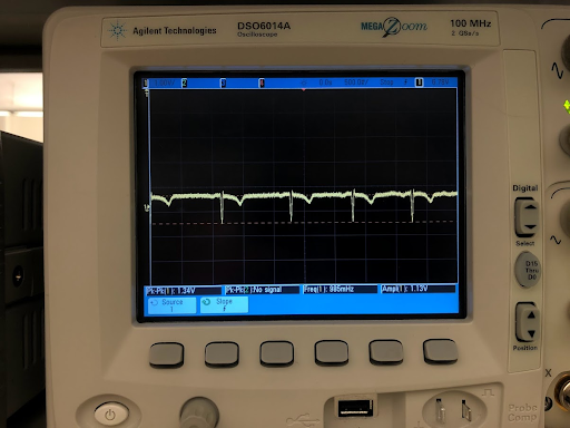 Breadboard and Arduino ECG