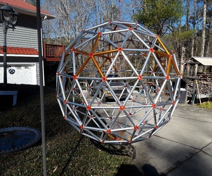 ARTISTIC GEODESIC SPHERES