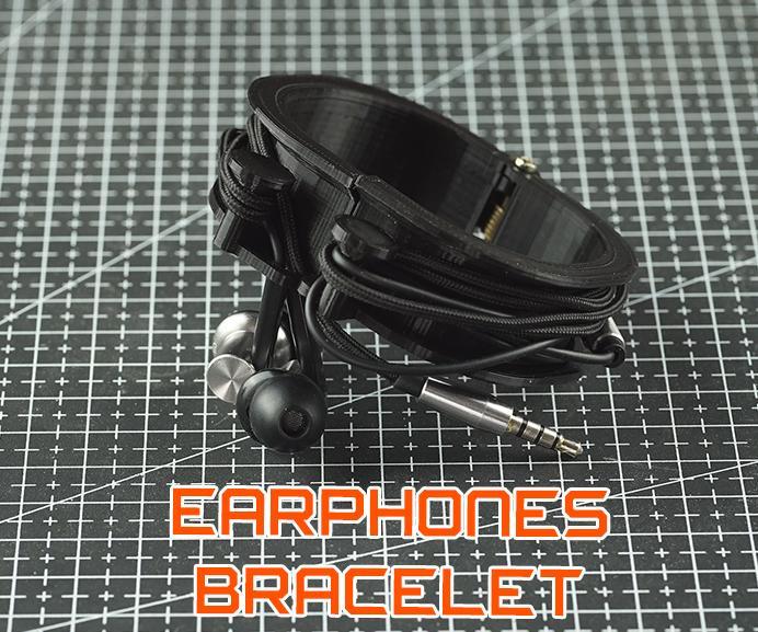 3D Practical Earphone Bracelet