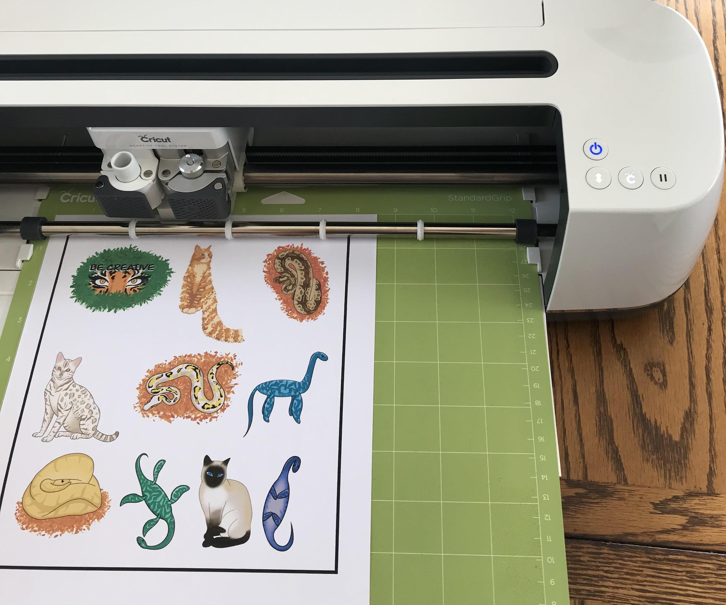 How to Dye Cut Print on a Cricut