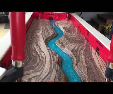 Step by Step Epoxy River Pour for Beginners