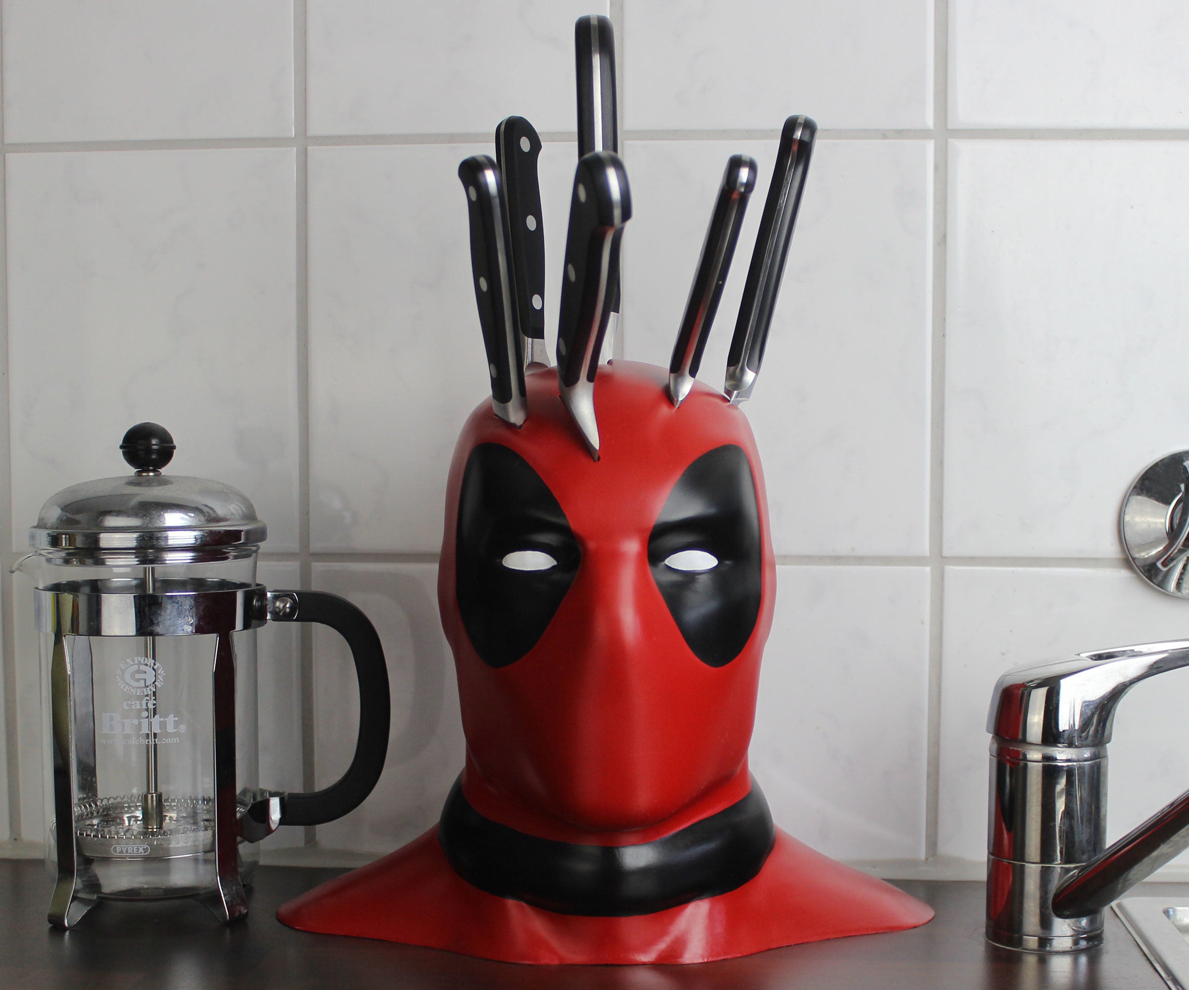 Deadpool Knife Block