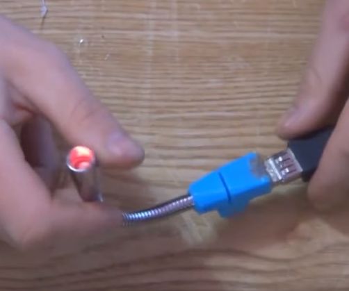 How to Make a USB Flashlight From a Lighter / TUTORIAL