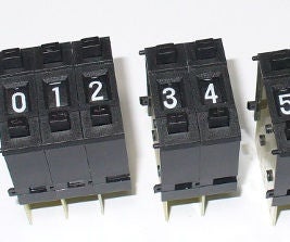 Arduino and Thumbwheel Switches