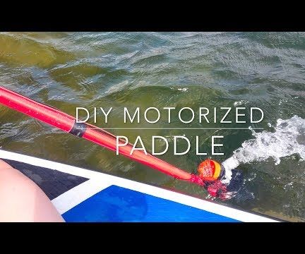 Motorized SUP Paddle