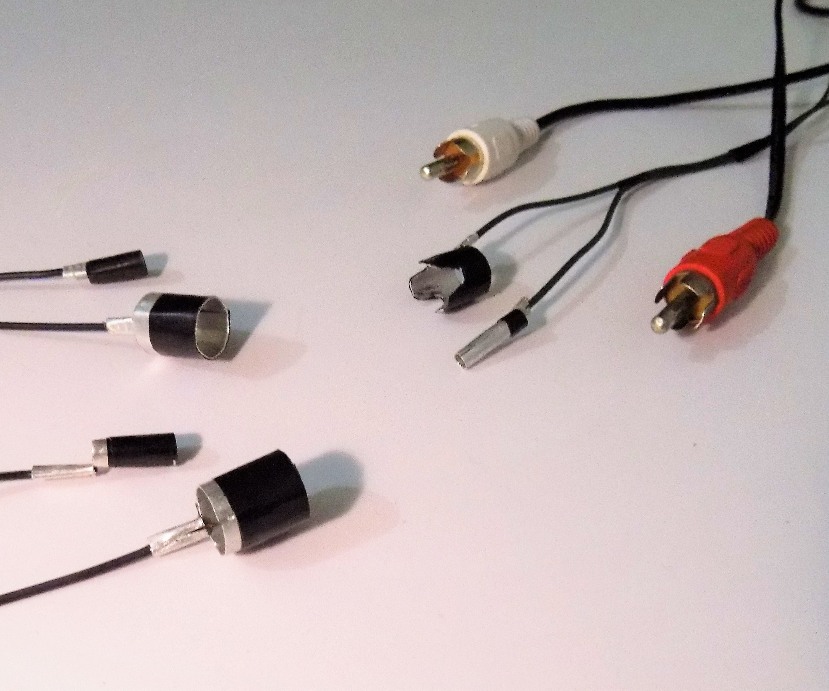 DIY Audio RCA Plug ( Male / Female) | Aluminium Made