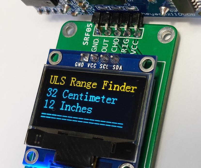 Ultrasonic Distance Measurement Using ATTiny85