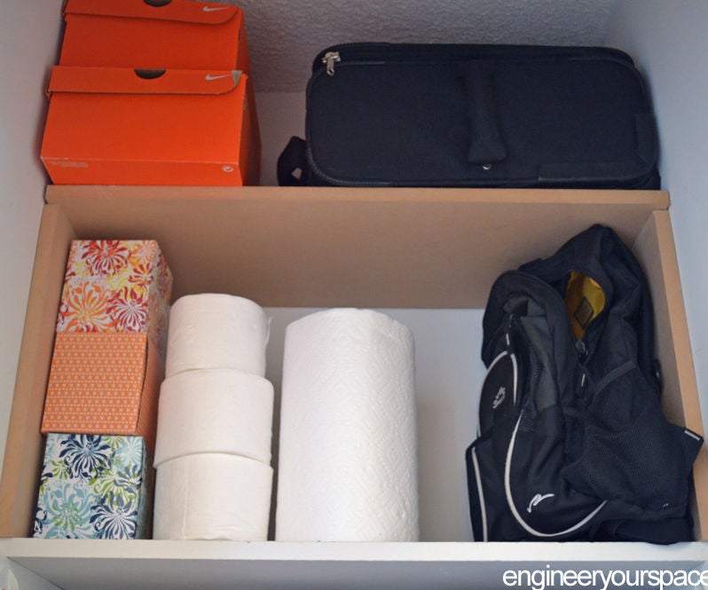 Easy Extra Closet Shelf 