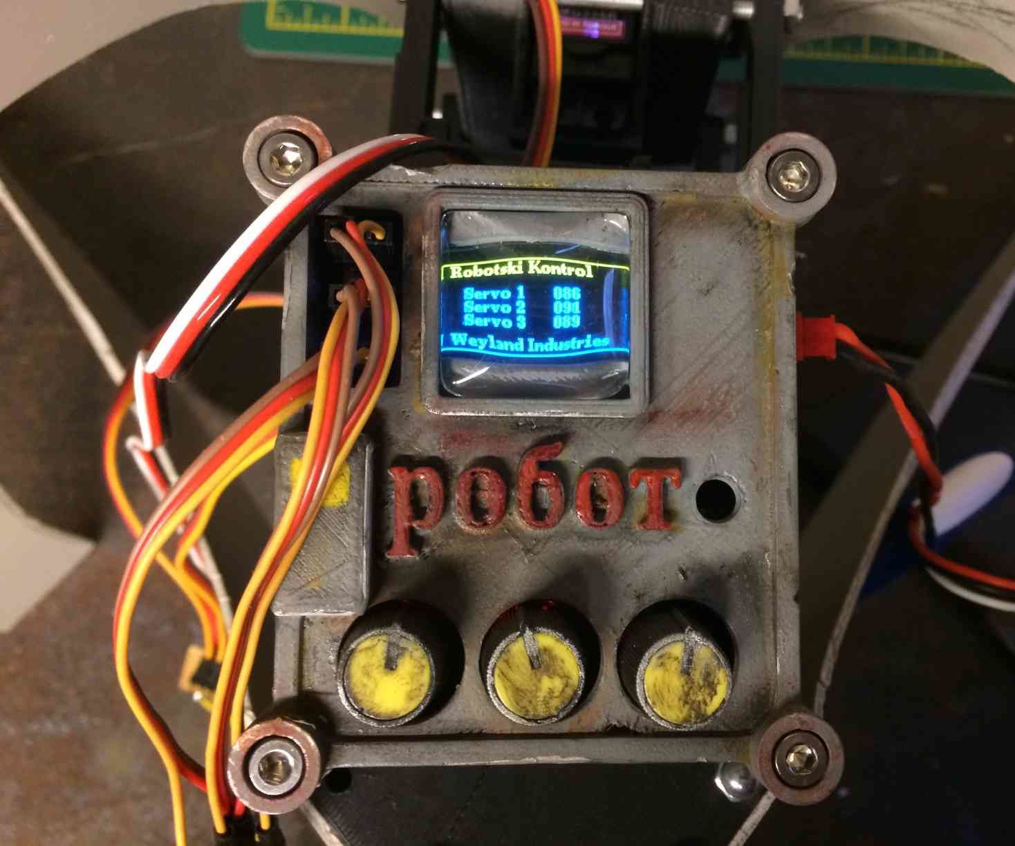 Arduino Triple Servo Tester