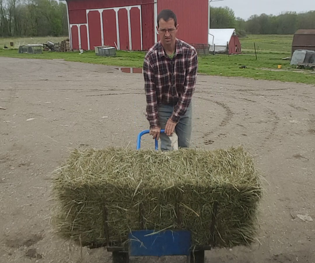 Hay Bale Dolly Assistive Technology