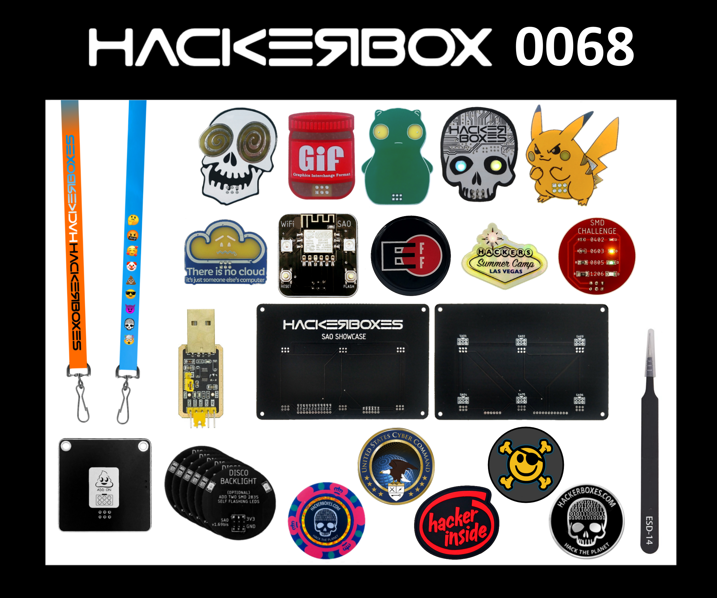 HackerBox 0068: SAO Showcase