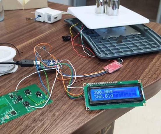 DIY Arduino Precise 5000.0g Scale With Built-in Temperature Sensor, Automatic Calibration System and So On.