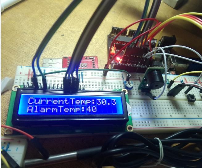 Temperature Detecting Heating Control System With Arduino Mega2560