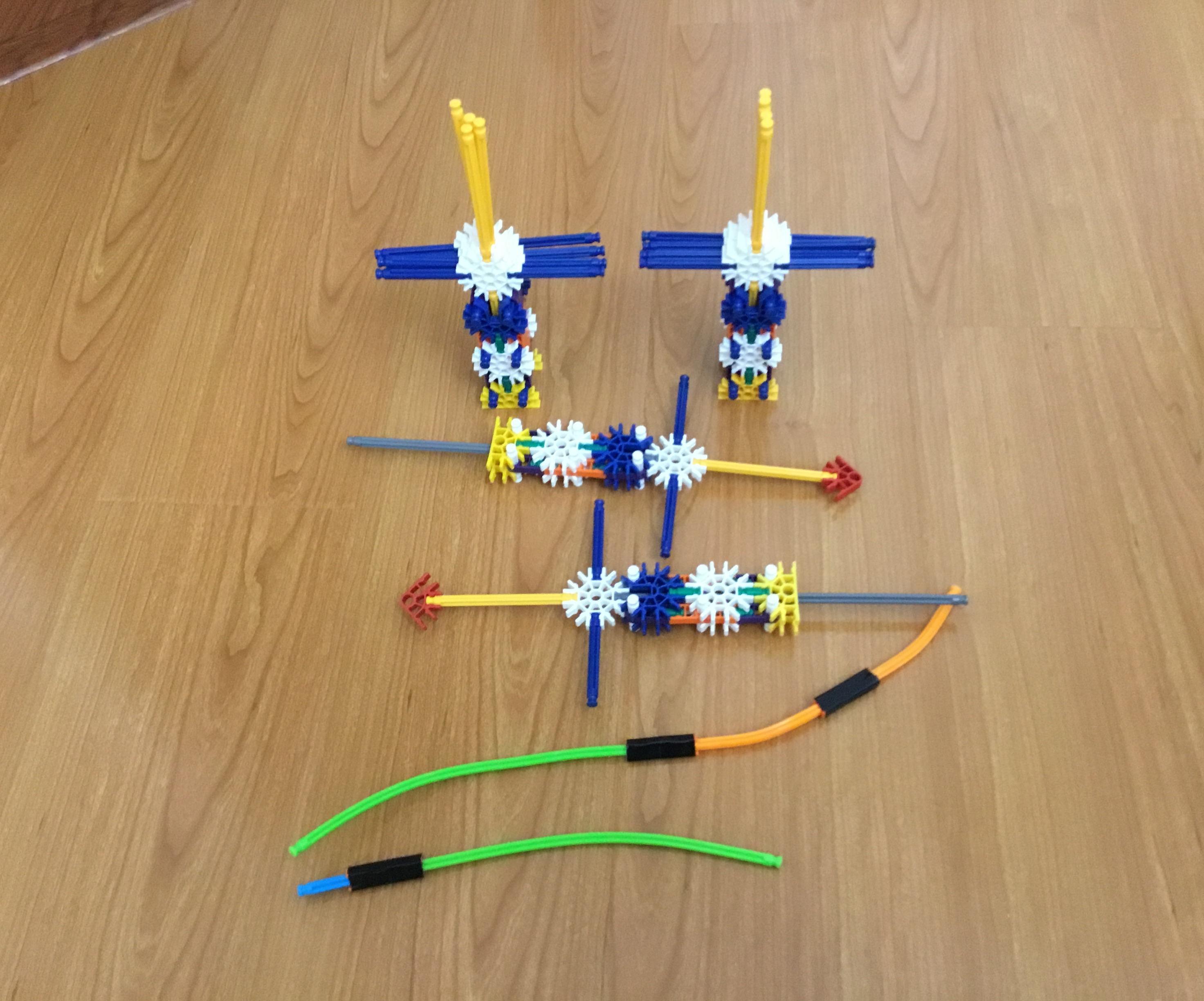 Knex Attack Belt With Attachments.