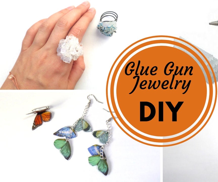 DIY Glue Gun Jewelry | Hot Glue Jewelry Ideas